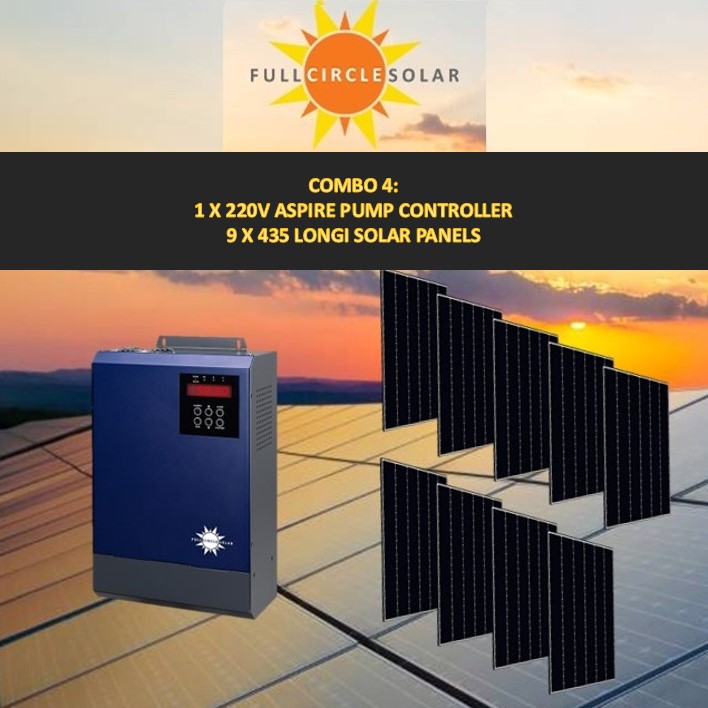 FCS Aspire 0.55 Kw Borehole Controller Combo Kit 4  (VAT incl.) POA