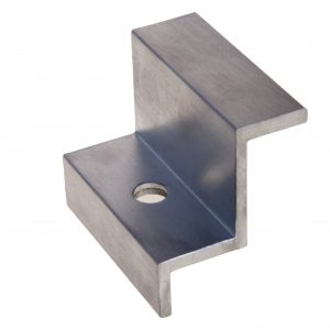 End Clamp Complete with Bolt & Nut 35mm Aluminium (VAT incl)