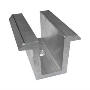 Middle Clamp 35mm Complete with Bolt & Nut Aluminium (VAT incl)
