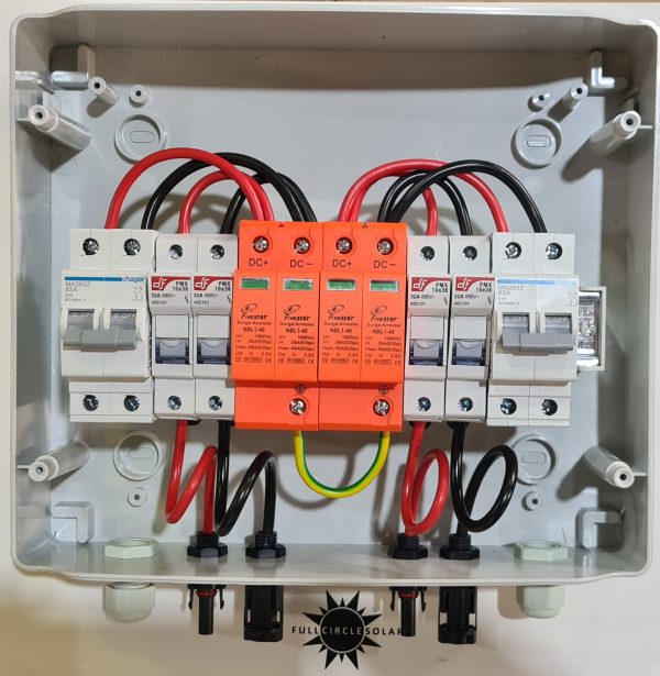 COMBINER BOX Axpert 7.2 Max or Sunsynk 2 inputs 2 output (VAT Incl.) - Image 2