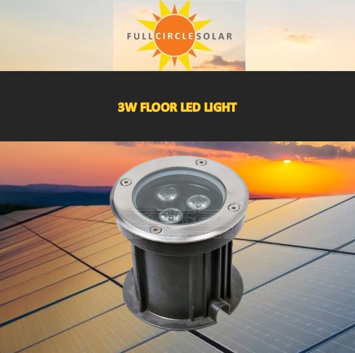 3W Floor LED Light (vat incl)