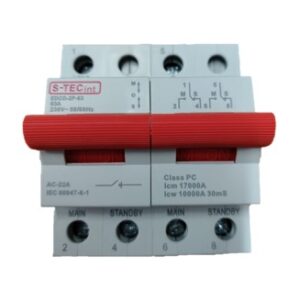 Changeover Switch Din-rail 63A 2P 230V (VAT incl.)