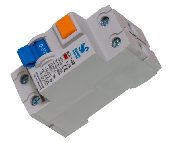 Earth Leakage Din RCCD 2P 30mA 63A (VAT incl.)