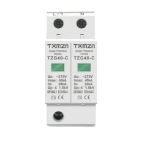 AC Surge protection 2P 20/40KA 275V (VAT incl.)
