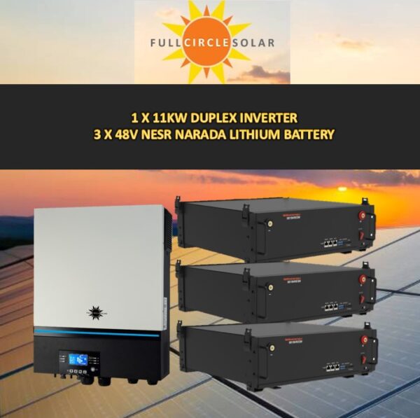 Duplex Max S 11KW and 3 X 48V Narada Batteries Combo Deal 5 (VAT incl — free download