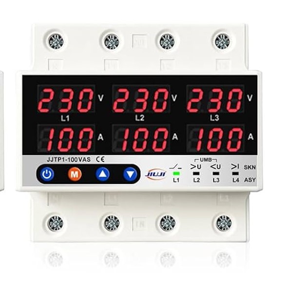Three Phase Voltage and Current Protector (VAT incl)
