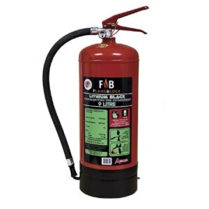 FlameBlock Lithium Battery 9L Fire Extinguisher (VAT incl.)