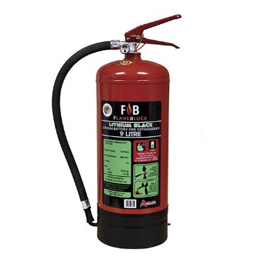 FlameBlock Lithium Battery 9L Fire Extinguisher (VAT incl.)